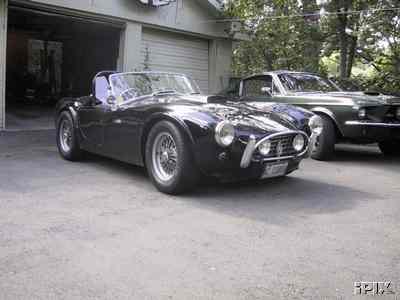 1963 A.C. Cobra 289 and 1968 Shelby GT 500...is this Carrol Shelby's driveway??